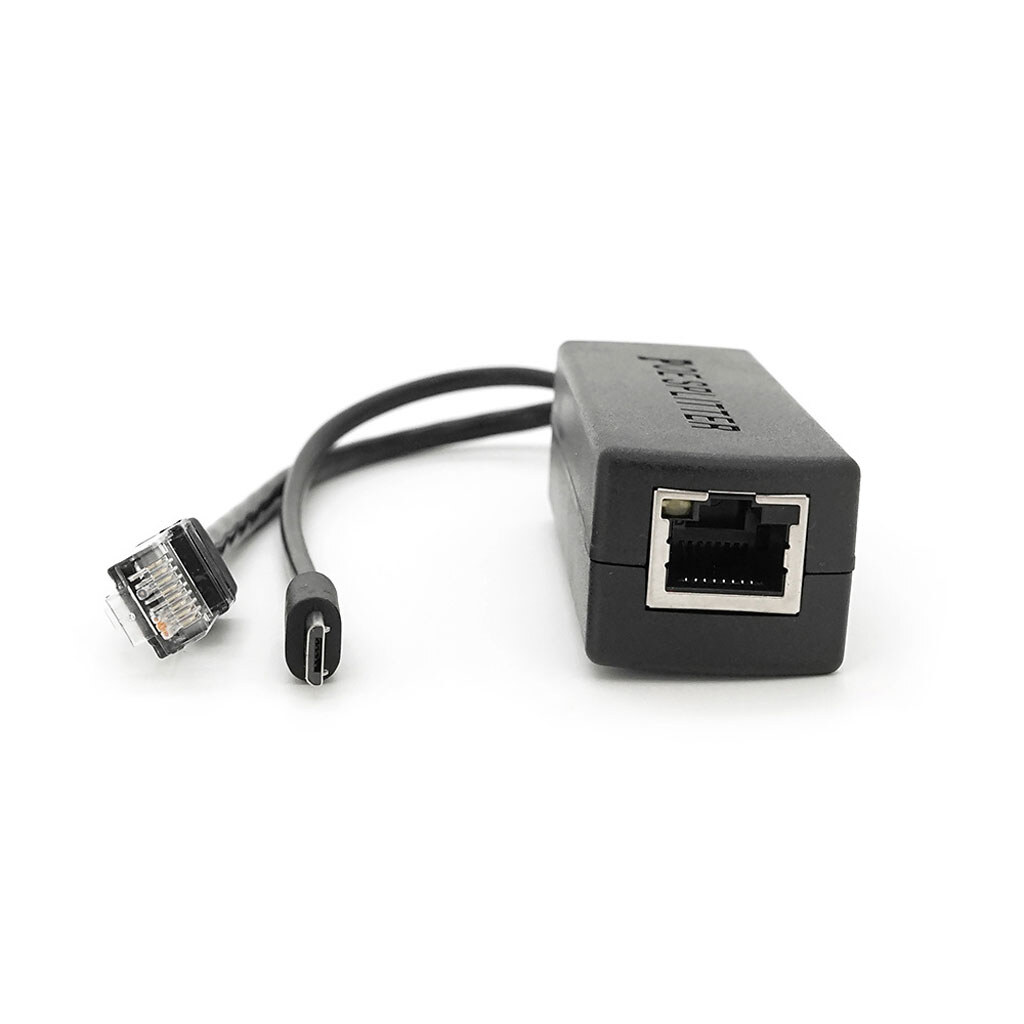 POE сплиттер AOT-0524 48V-5V, RJ45,Mini-USB (10/100Мбит, Вход-48V/Выход 5V 2.4А) - № 1 POE сплиттер AOT-0524 48V-5V, RJ45,Mini-USB (10/100Мбит, Вход-48V/Выход 5V 2.4А) - № 1