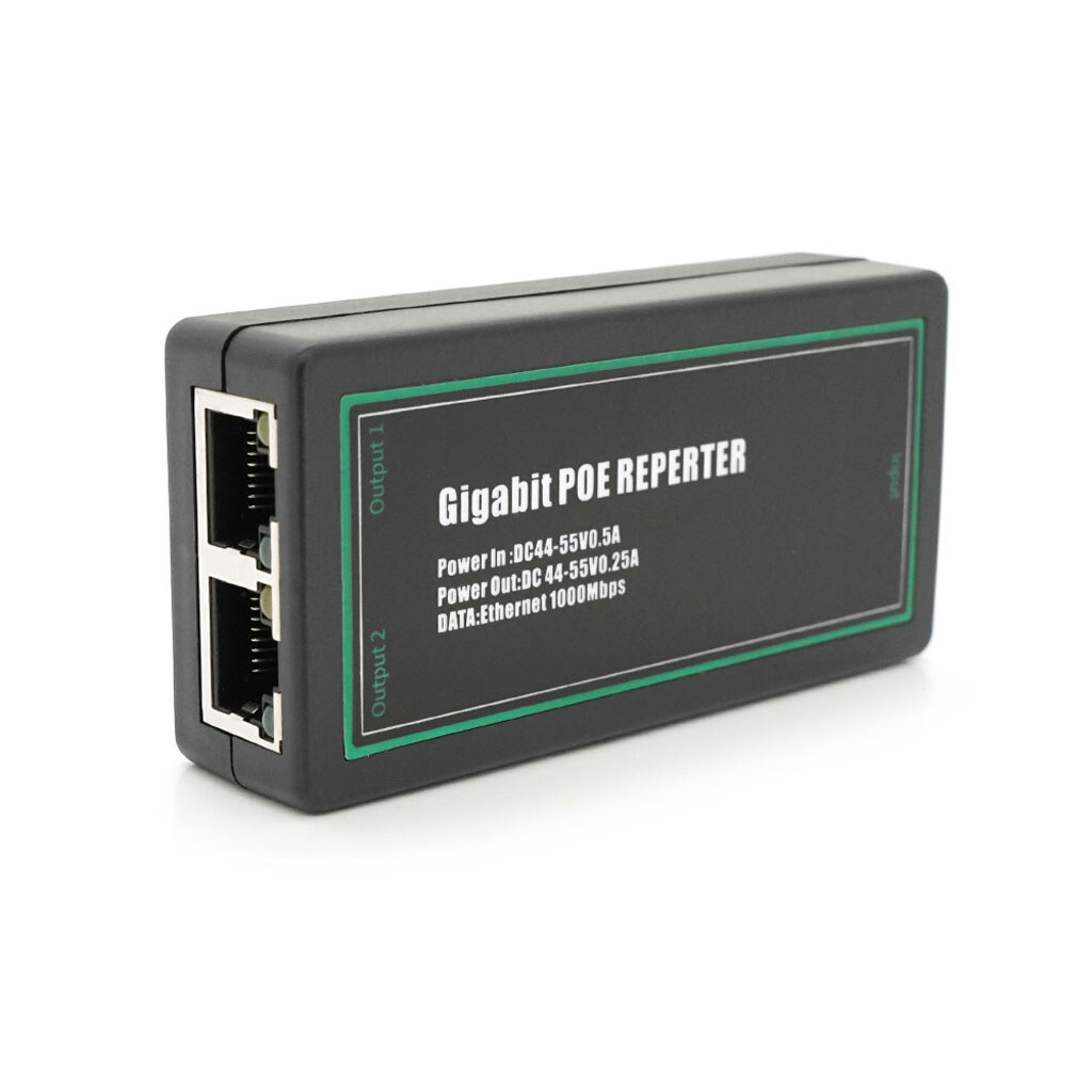 POE подовжувач-дільник RITAR 1/2 ( 1 Вх -2 Вих 1000Mpbs POE ) 44-55V- 24W - № 2 POE подовжувач-дільник RITAR 1/2 ( 1 Вх -2 Вих 1000Mpbs POE ) 44-55V- 24W - № 2