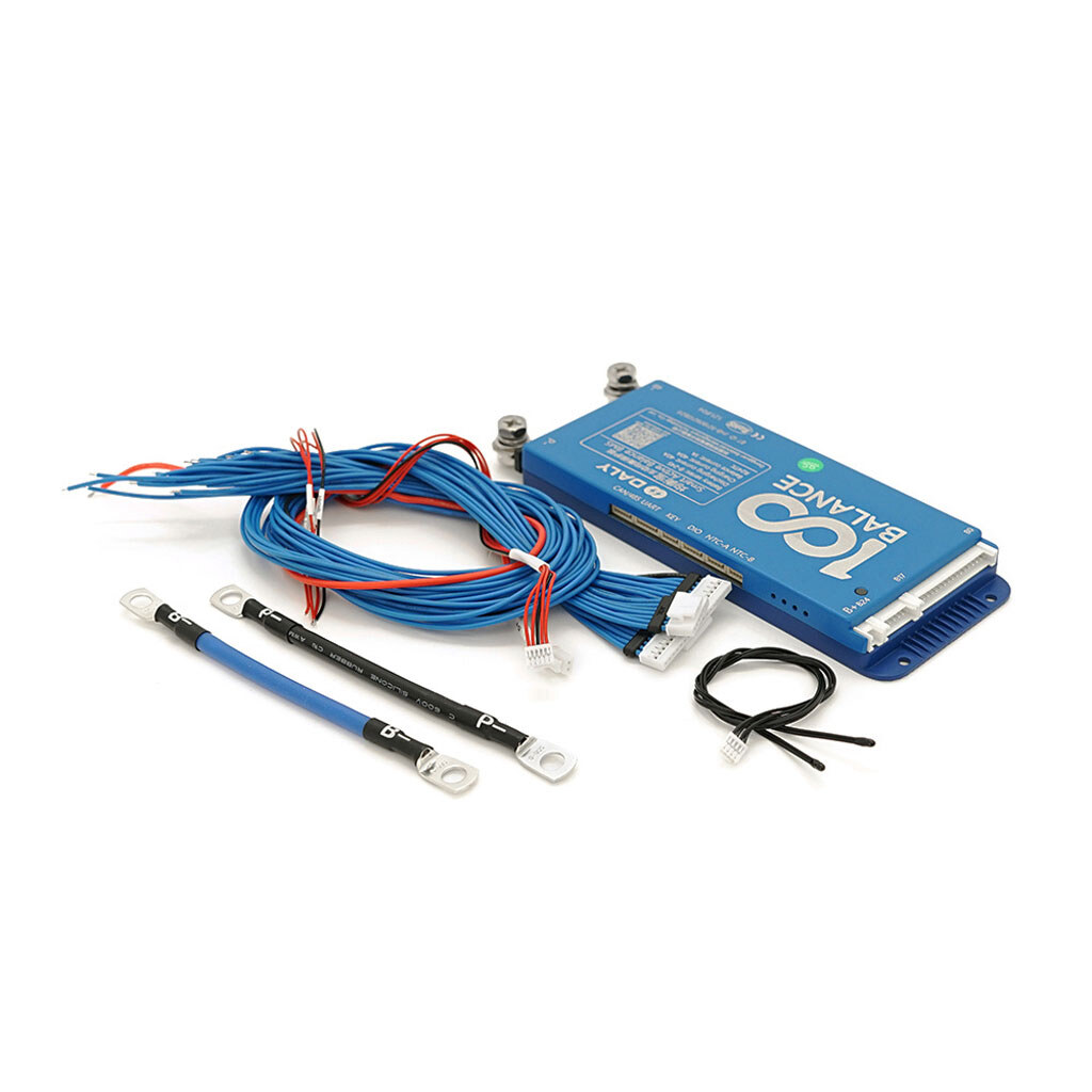 Universal BMS smart плата DaLy LiFePO4 8-24S 40A з Bluetooth + CAN + активний балансир 1A - № 4 Universal BMS smart плата DaLy LiFePO4 8-24S 40A з Bluetooth + CAN + активний балансир 1A - № 4