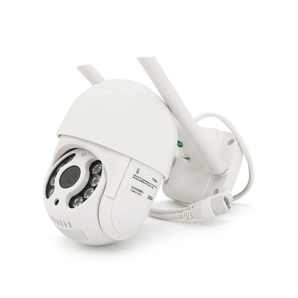 Wi-Fi відеокамера вулична PiPo PP-IPC27D8MP20 PTZ 2.8mm 8Мп - № 1 Wi-Fi відеокамера вулична PiPo PP-IPC27D8MP20 PTZ 2.8mm 8Мп - № 1