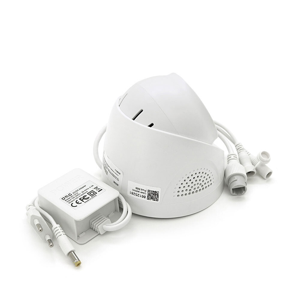 Wi-Fi Купольна вулична/внутр камера YOSO YO-IPC56D2MP20 2.8mm 2MП - № 3 Wi-Fi Купольна вулична/внутр камера YOSO YO-IPC56D2MP20 2.8mm 2MП - № 3