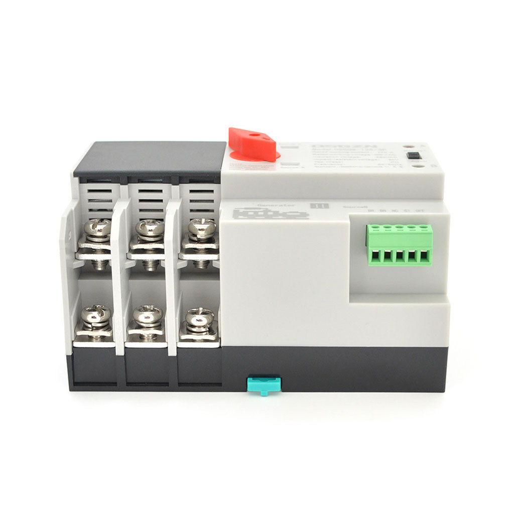 Автомат введення резерву (АВР) триполюсний OSGQ8-125/3P, 230V/125A на DIN-рейку для генераторів - № 4 Автомат введення резерву (АВР) триполюсний OSGQ8-125/3P, 230V/125A на DIN-рейку для генераторів - № 4