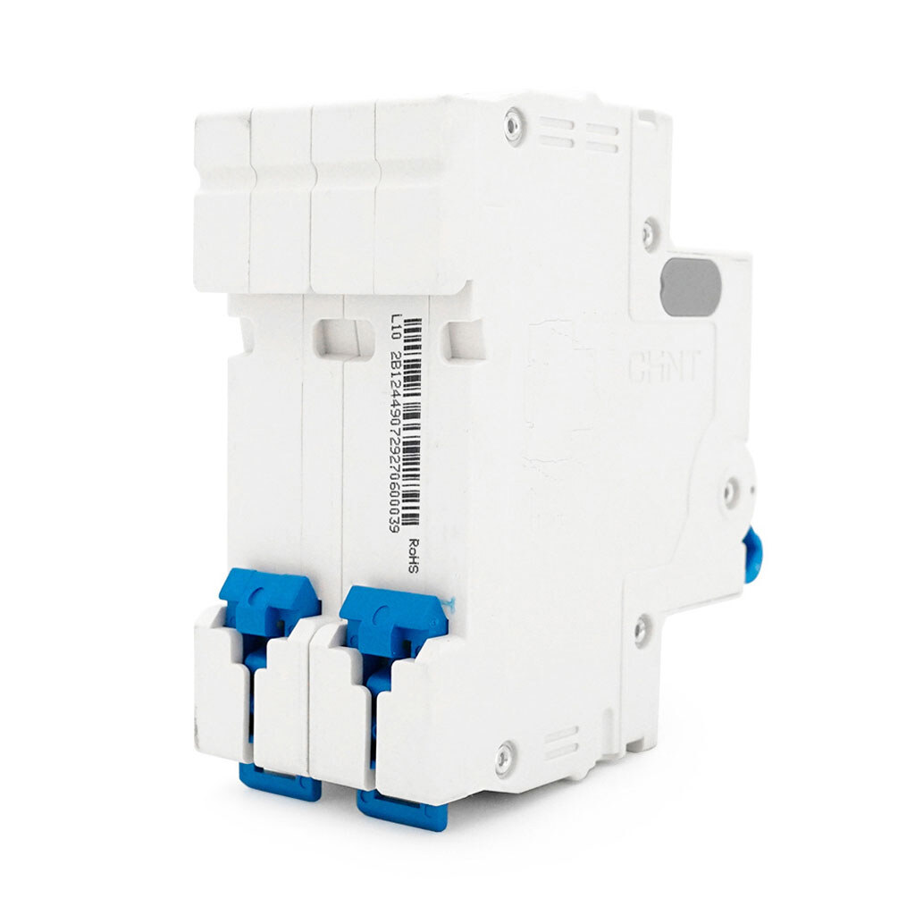 Автоматичний вимикач постійного струму CHNT CB-63DC 2P 10A, DC500V, 6kA, DIN, 86*36*49.5mm - № 3 Автоматичний вимикач постійного струму CHNT CB-63DC 2P 10A, DC500V, 6kA, DIN, 86*36*49.5mm - № 3