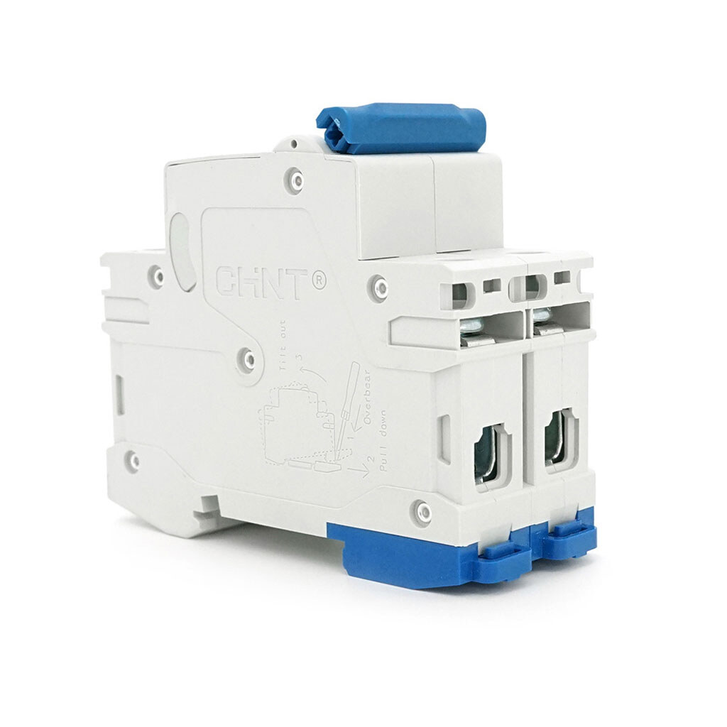 Автоматический выключатель постоянного тока CHINT NB1-63DC 2P C50 DC500V, 50A, 6kA, DIN, 86*36*49.5mm - № 3 Автоматический выключатель постоянного тока CHINT NB1-63DC 2P C50 DC500V, 50A, 6kA, DIN, 86*36*49.5mm - № 3