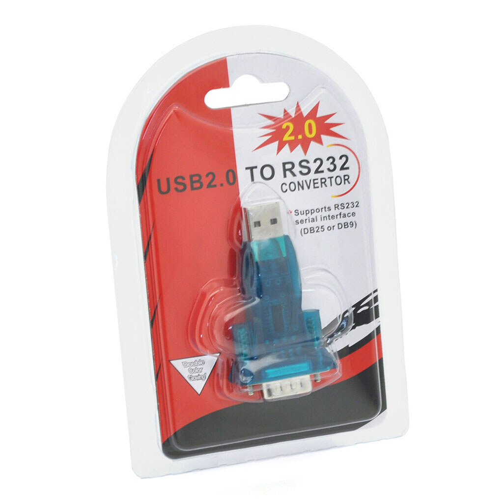 Адаптер USB to RS-232 Converter (9 pin), Blister - № 1 Адаптер USB to RS-232 Converter (9 pin), Blister - № 1