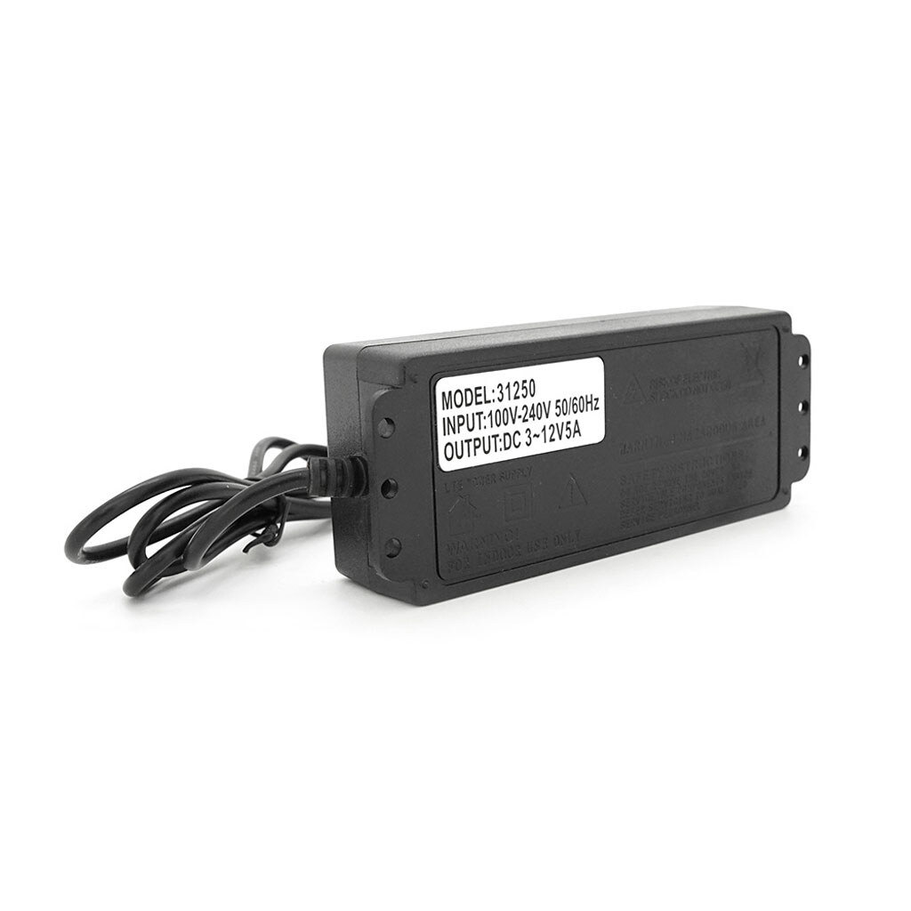 Адаптер питания NZX-31250 с регулировкой 3-12V 5A, штекер 5,5*2,5, LED - индикация - № 3 Адаптер питания NZX-31250 с регулировкой 3-12V 5A, штекер 5,5*2,5, LED - индикация - № 3