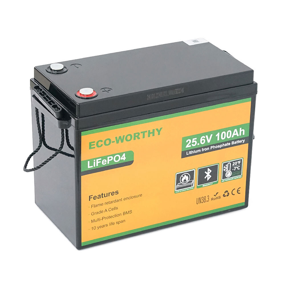 Акумуляторна батарея Eco-Worthy 25.6 В - № 1 Акумуляторна батарея Eco-Worthy 25.6 В - № 1