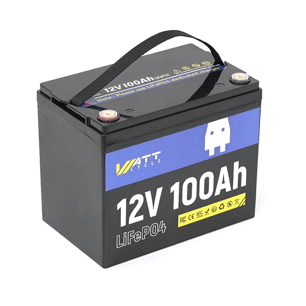 Акумуляторна батарея WattCycle WT12V100AH10 12.8 В - № 1 Акумуляторна батарея WattCycle WT12V100AH10 12.8 В - № 1