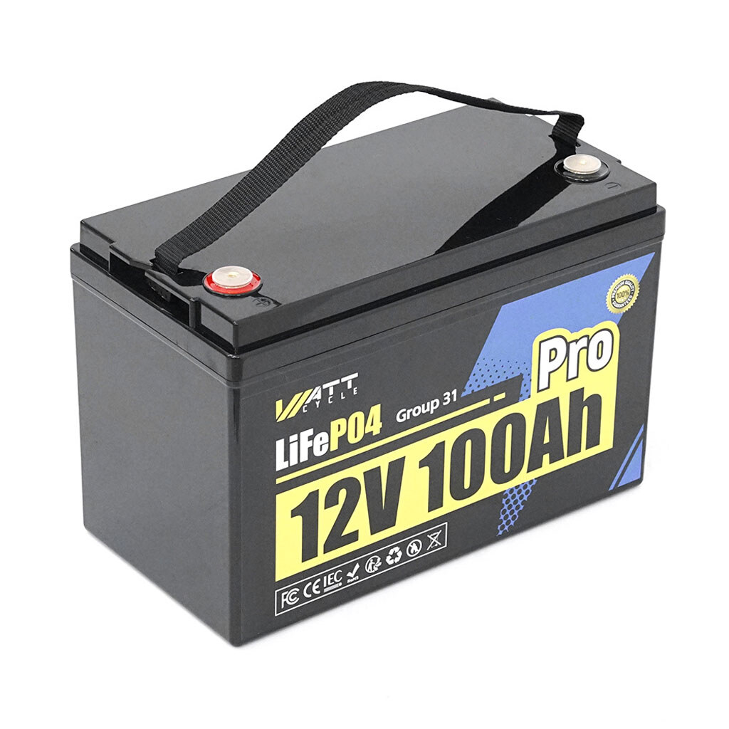 Акумуляторна батарея WattCycle WT12V100AH110PRO 12.8 В - № 1 Акумуляторна батарея WattCycle WT12V100AH110PRO 12.8 В - № 1