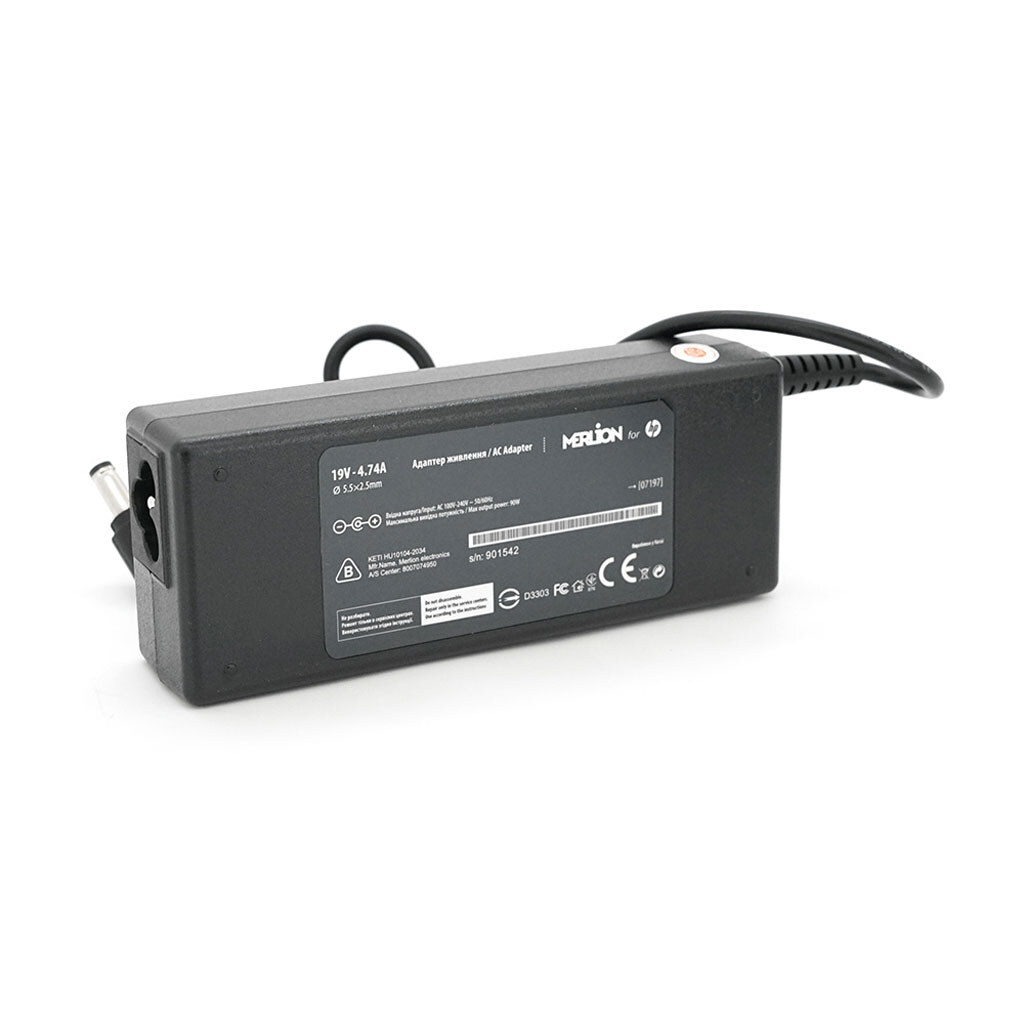 Блок питания MERLION для ноутбукa HP 19V 4.74A (90 Вт) - № 4 Блок питания MERLION для ноутбукa HP 19V 4.74A (90 Вт) - № 4