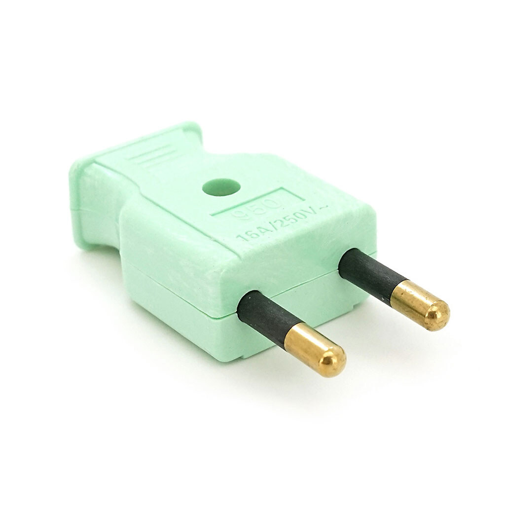 Вилка без заземлення 16А 250V 950, Mix color, Q20 - № 1 Вилка без заземлення 16А 250V 950, Mix color, Q20 - № 1