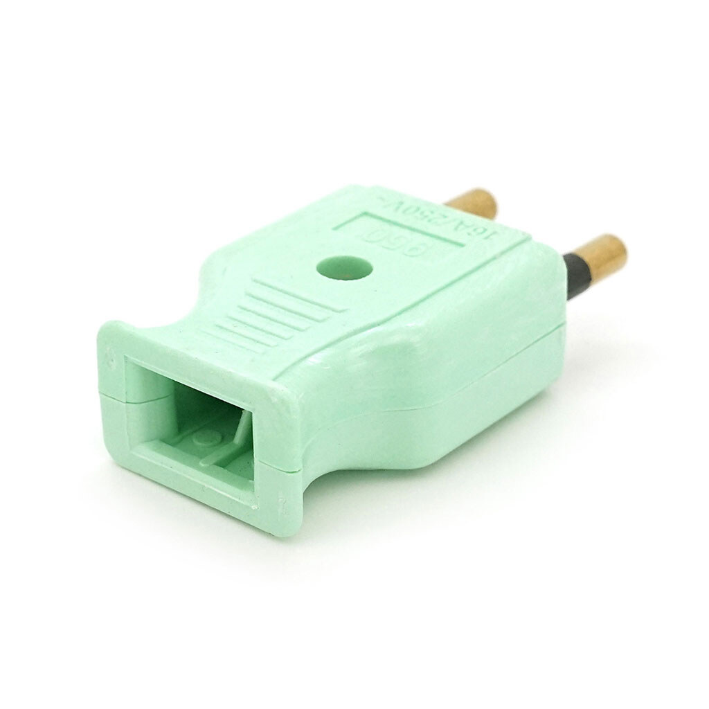Вилка без заземлення 16А 250V 950, Mix color, Q20 - № 2 Вилка без заземлення 16А 250V 950, Mix color, Q20 - № 2