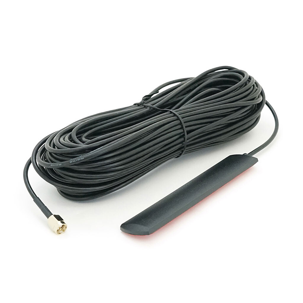 Внутренняя GSM/WIFI антенна 3G/4G/LTE WiFi, 850-990/1710-2700MHz 5dBi, 3М скотч, 20 метров кабеля, кабельный ввод Разъем SMA Male - № 1 Внутренняя GSM/WIFI антенна 3G/4G/LTE WiFi, 850-990/1710-2700MHz 5dBi, 3М скотч, 20 метров кабеля, кабельный ввод Разъем SMA Male - № 1