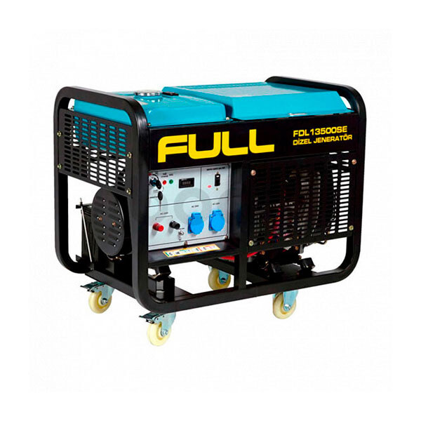 Генератор дизельный FULL FDL13500SE, 13.75kVA/11kW - № 1 Генератор дизельный FULL FDL13500SE, 13.75kVA/11kW - № 1