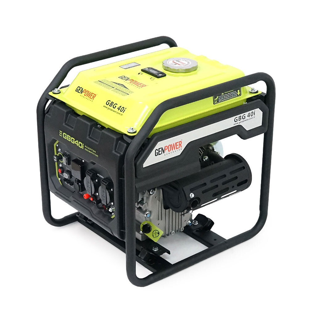 Генератор инверторный БЕНЗИНОВЫЙ GENPOWER GBG 40I 3.2kW (4kVA) - № 1 Генератор инверторный БЕНЗИНОВЫЙ GENPOWER GBG 40I 3.2kW (4kVA) - № 1
