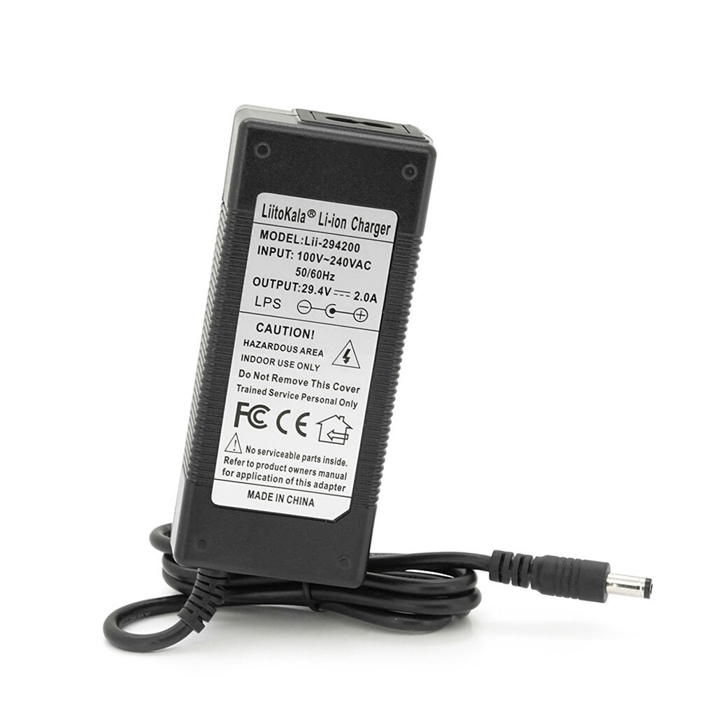 Зарядное устройство LiitoKala Lii-294200 для Li-Ion аккумуляторов 29.4V 2A - № 3 Зарядное устройство LiitoKala Lii-294200 для Li-Ion аккумуляторов 29.4V 2A - № 3