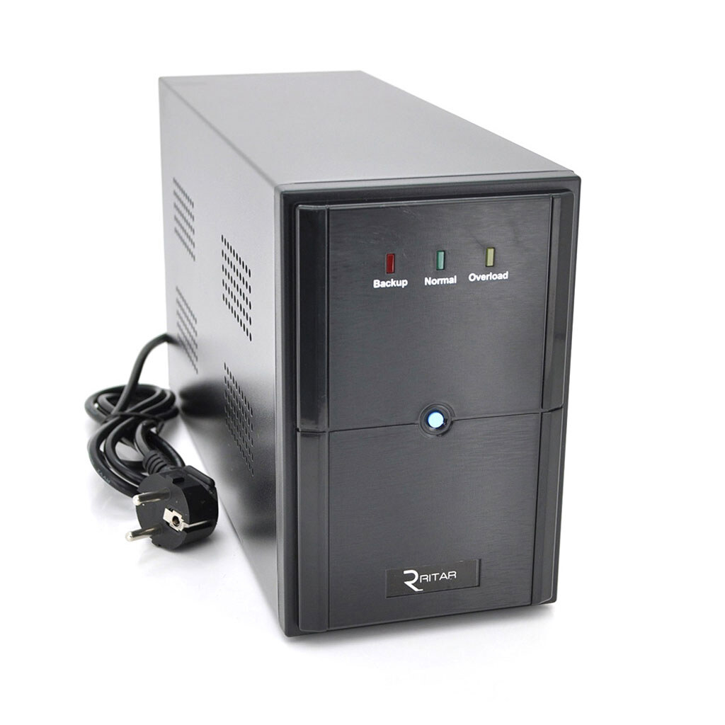 ИБП Ritar E-RTM1000 (600W) ELF-L - № 1 ИБП Ritar E-RTM1000 (600W) ELF-L - № 1