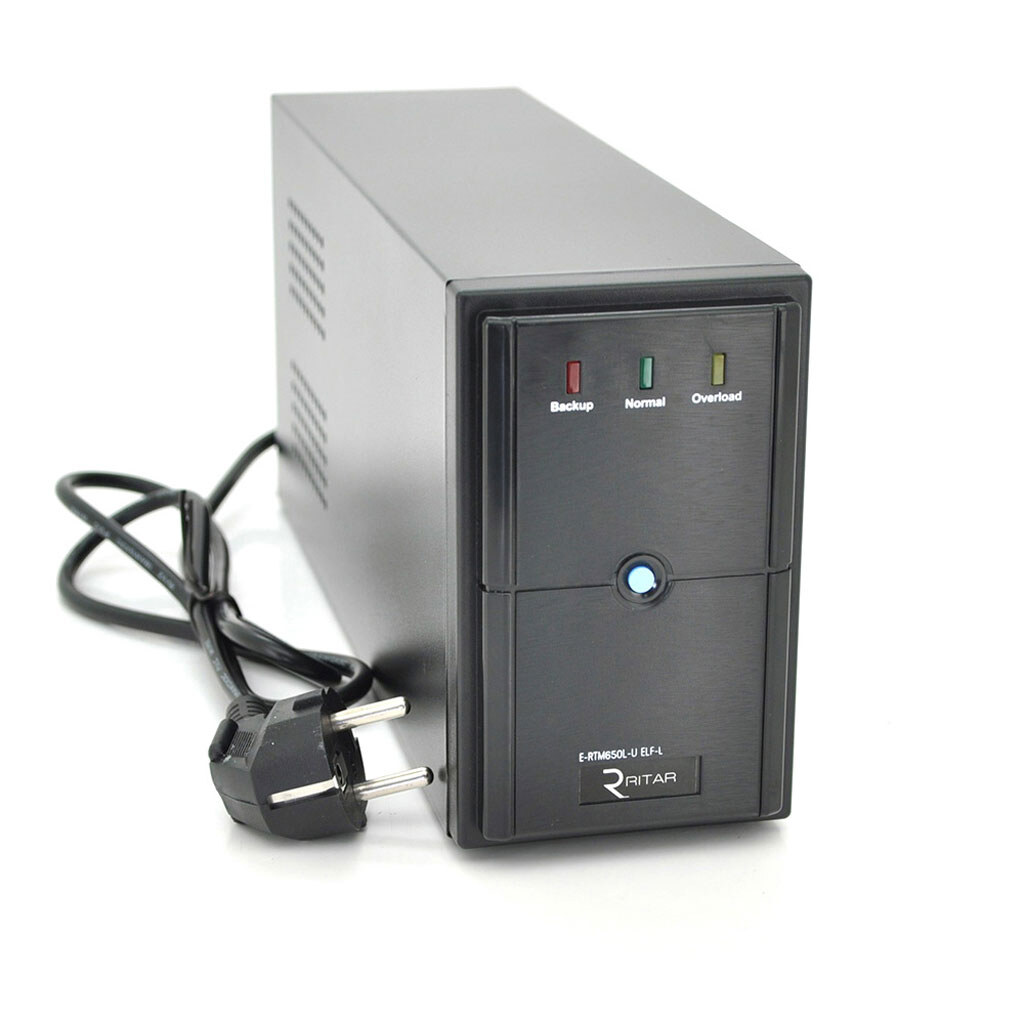 ДБЖ Ritar E-RTM650L-U (390W) ELF-L - № 1 ДБЖ Ritar E-RTM650L-U (390W) ELF-L - № 1
