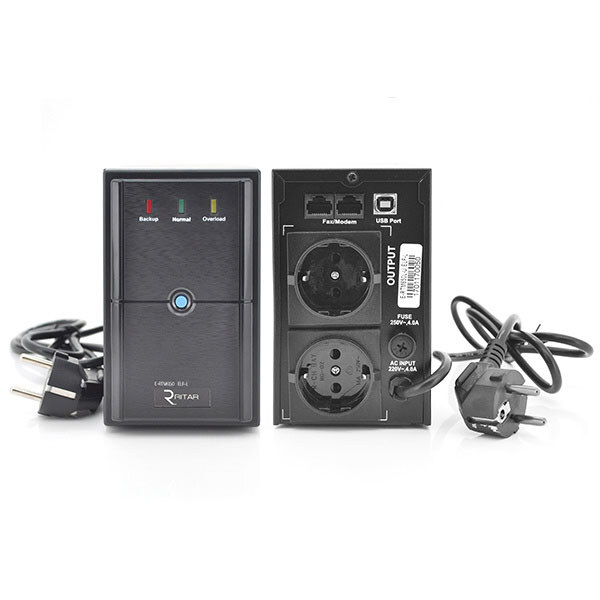 ДБЖ Ritar E-RTM650L-U (390W) ELF-L - № 3 ДБЖ Ritar E-RTM650L-U (390W) ELF-L - № 3