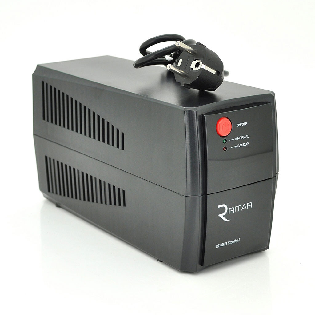 ДБЖ Ritar RTP500 (300W) Standby-L - № 1 ДБЖ Ritar RTP500 (300W) Standby-L - № 1