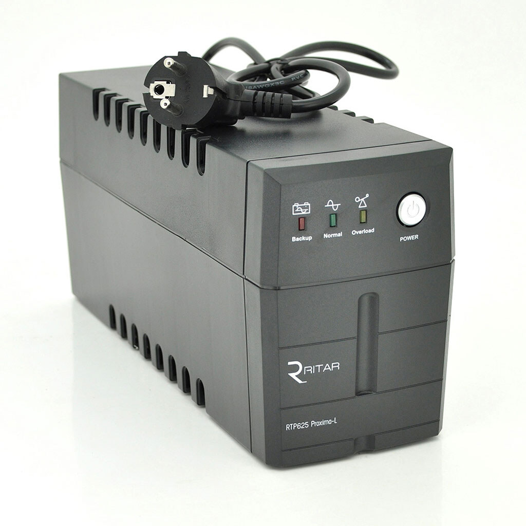 ИБП Ritar RTP625 (375W) Proxima-L - № 1 ИБП Ritar RTP625 (375W) Proxima-L - № 1