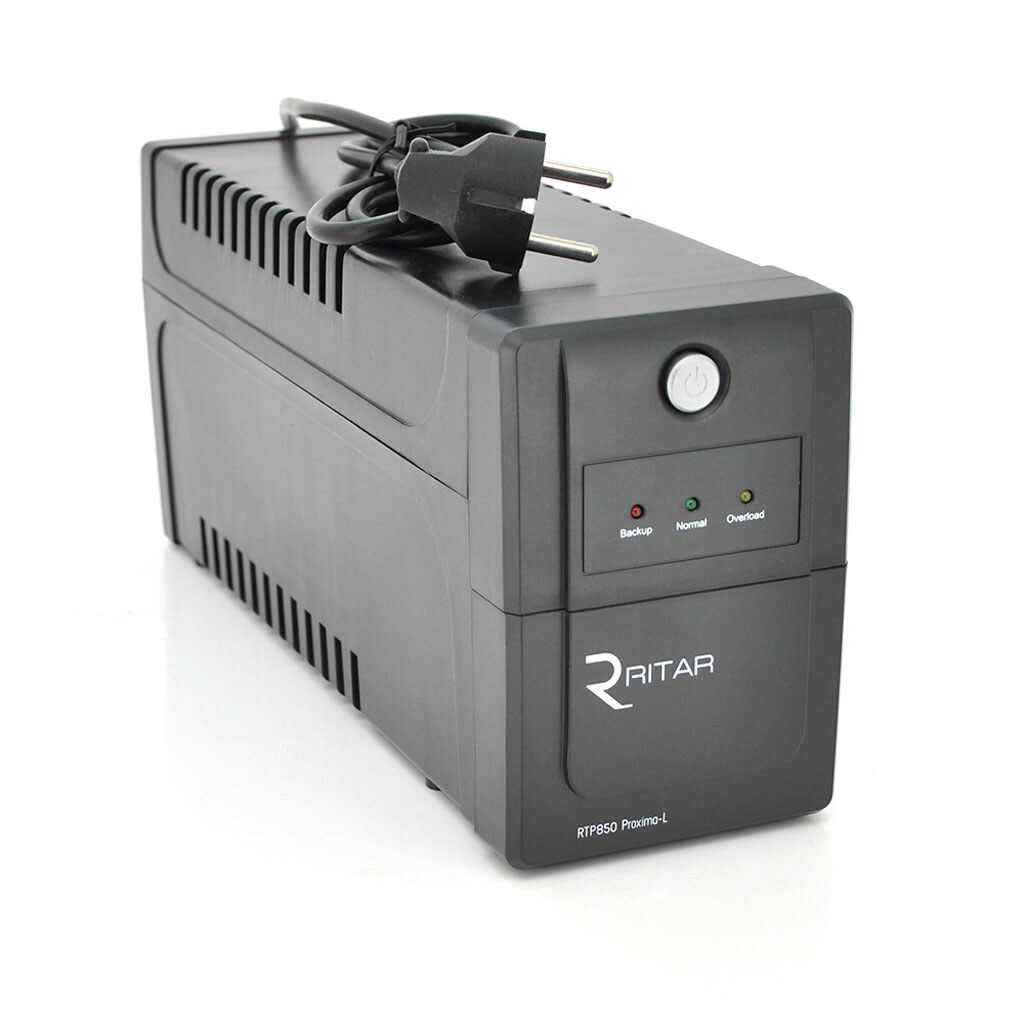ИБП Ritar RTP850 (510W) Proxima-L - № 1 ИБП Ritar RTP850 (510W) Proxima-L - № 1