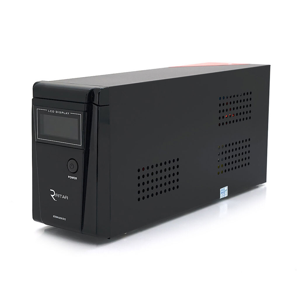 ДБЖ з правильною синусоїдою RITAR RTSW-600ND12 LCD, 12В - № 2 ДБЖ з правильною синусоїдою RITAR RTSW-600ND12 LCD, 12В - № 2