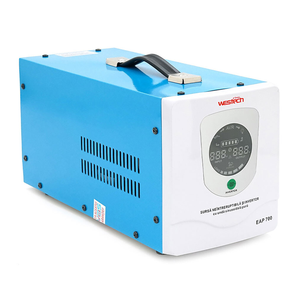 ДБЖ із правильною синусоїдою Westech EAP Energi MPS-700 (1000VA), 15А - № 1 ДБЖ із правильною синусоїдою Westech EAP Energi MPS-700 (1000VA), 15А - № 1