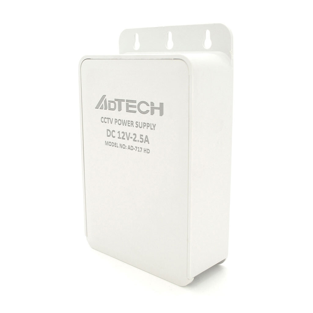 Імпульсний адаптер живлення ADtech 12В 2.5А (30Вт) Plastic Box IP63 - № 1 Імпульсний адаптер живлення ADtech 12В 2.5А (30Вт) Plastic Box IP63 - № 1