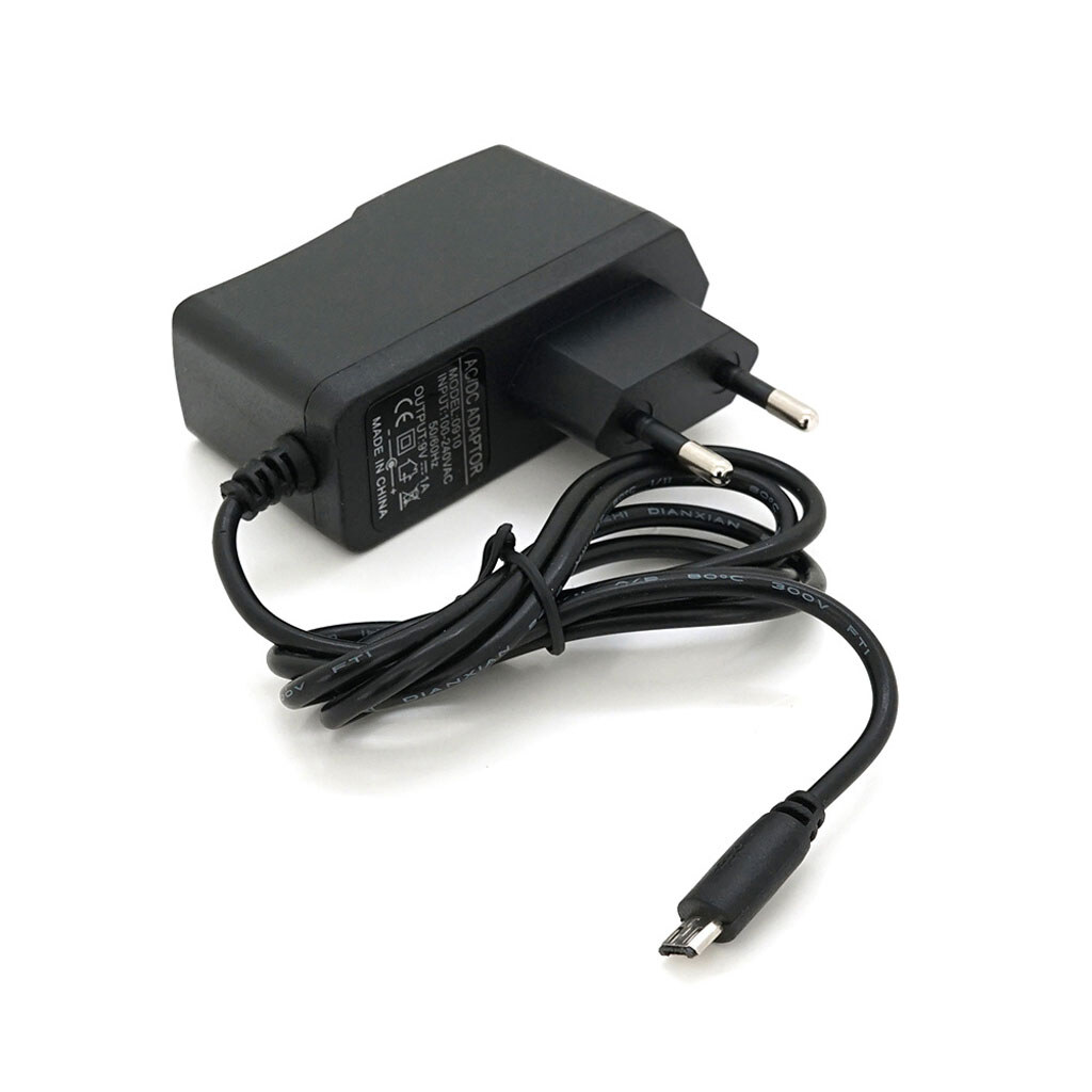 Імпульсний адаптер живлення XS-0910 9В 1А (9Вт) 220V-microUSB, довжина 0,5м - № 1 Імпульсний адаптер живлення XS-0910 9В 1А (9Вт) 220V-microUSB, довжина 0,5м - № 1