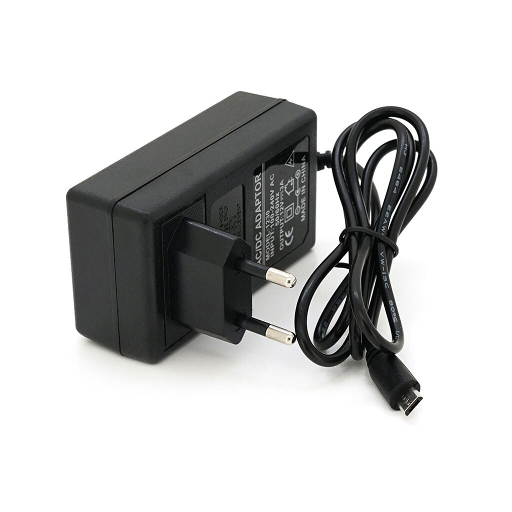 Імпульсний адаптер живлення XS-1230 12В 3А (36Вт) 220V-microUSB, довжина 0,9м - № 1 Імпульсний адаптер живлення XS-1230 12В 3А (36Вт) 220V-microUSB, довжина 0,9м - № 1