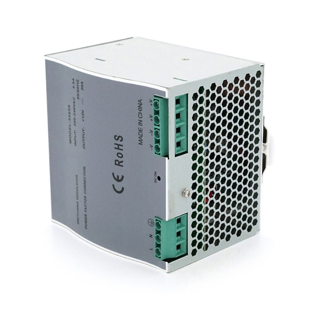 Джерело живлення Ritar RT-240-12 240Вт, 12В, 20А на Din-рейку - № 4 Джерело живлення Ritar RT-240-12 240Вт, 12В, 20А на Din-рейку - № 4