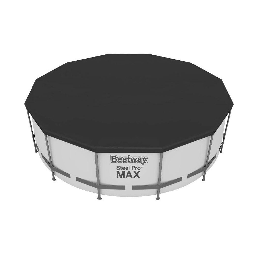 Каркасный бассейн "Steel Pro Max" с лестницей и тент-крышкой. 366х122см - № 2 Каркасный бассейн "Steel Pro Max" с лестницей и тент-крышкой. 366х122см - № 2