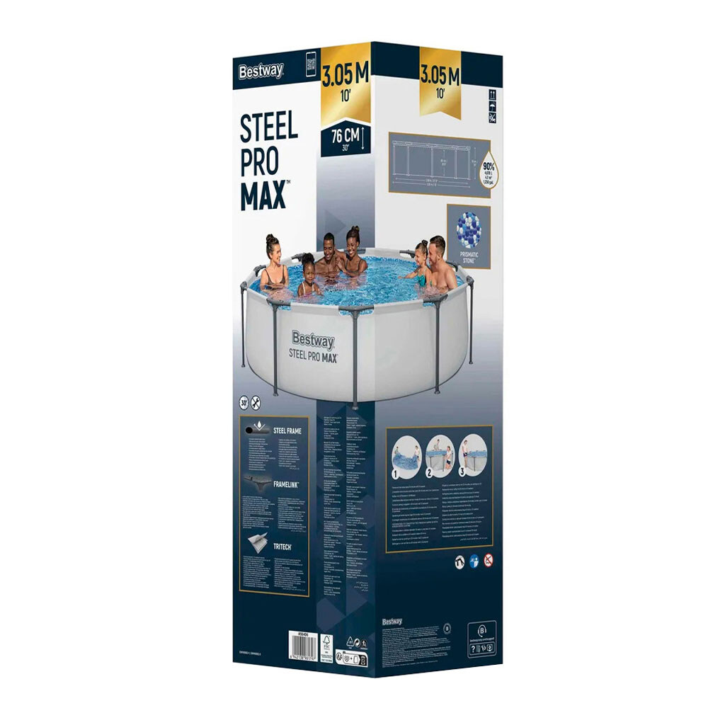 Каркасний басейн "Steel Pro Max". 305х76см - № 2 Каркасний басейн "Steel Pro Max". 305х76см - № 2