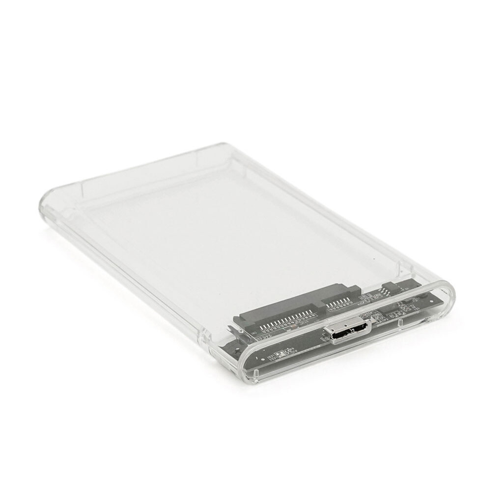 Карман ShuoLe U25E30, 2,5"прозрачный корпус,интерфейс USB3.0 SATA, transparent - № 1 Карман ShuoLe U25E30, 2,5"прозрачный корпус,интерфейс USB3.0 SATA, transparent - № 1