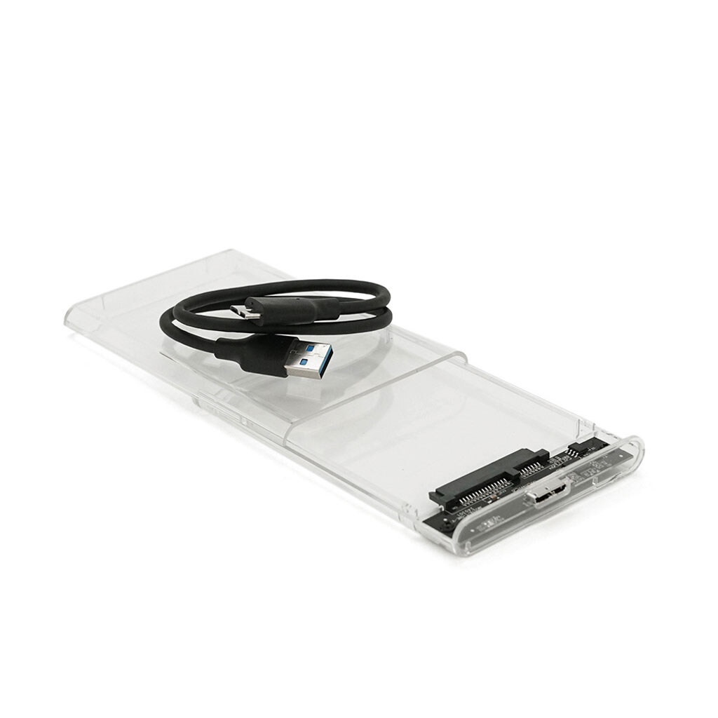 Карман ShuoLe U25E30, 2,5"прозрачный корпус,интерфейс USB3.0 SATA, transparent - № 4 Карман ShuoLe U25E30, 2,5"прозрачный корпус,интерфейс USB3.0 SATA, transparent - № 4