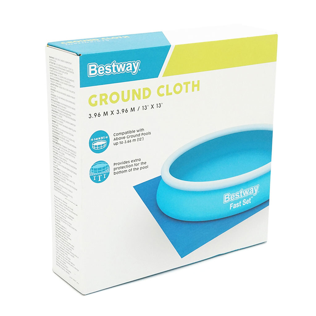 Коврик-подложка для бассейнов. 396х396см. 70 г/м2. 1.2 кг. Blue. Box - № 2 Коврик-подложка для бассейнов. 396х396см. 70 г/м2. 1.2 кг. Blue. Box - № 2