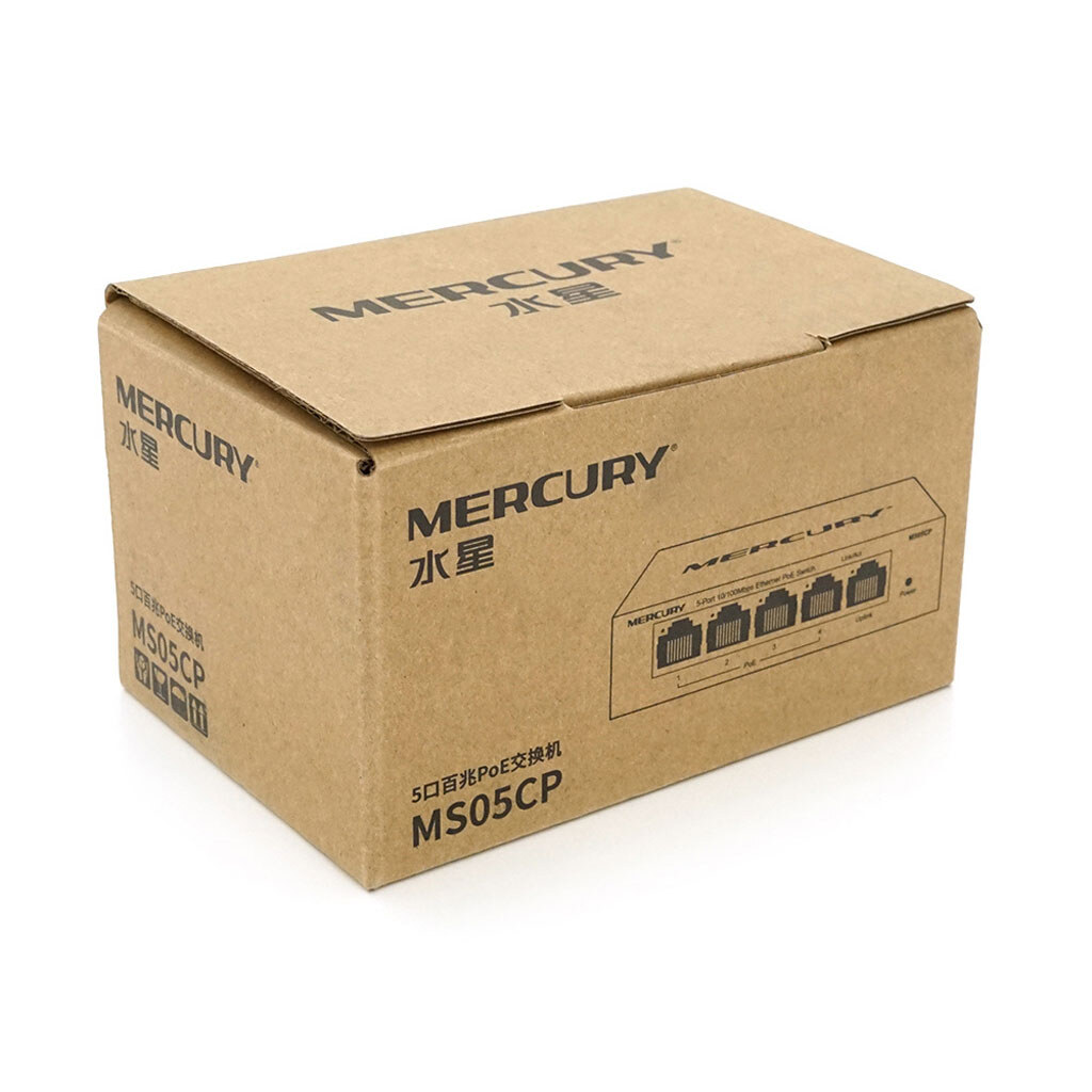 Коммутатор POE 48V Mercury MS05CP 4 портов POE+1 порт Ethernet (Uplink ) 10/100 Мбит/сек, БП в комплекте + переходник - № 2 Коммутатор POE 48V Mercury MS05CP 4 портов POE+1 порт Ethernet (Uplink ) 10/100 Мбит/сек, БП в комплекте + переходник - № 2