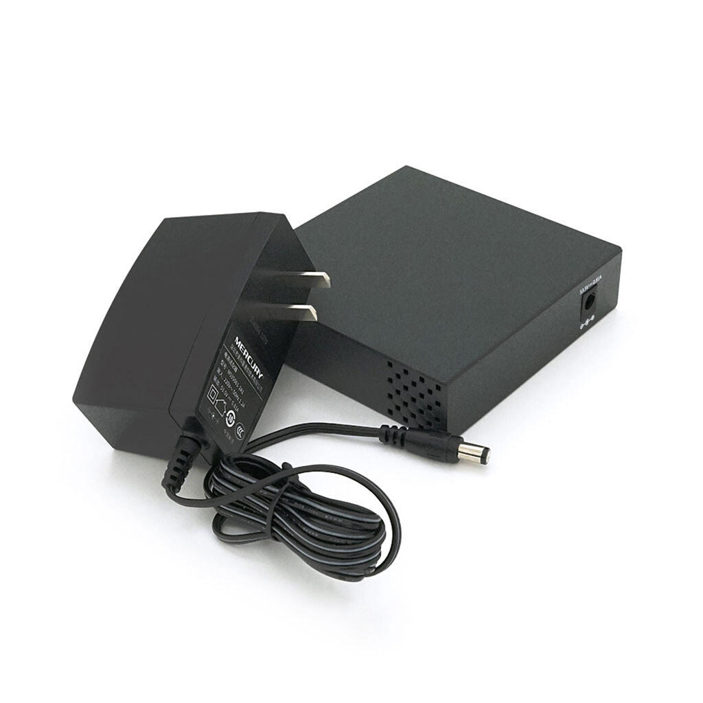 Комутатор POE 48V Mercury S105P 48V 5 портів Ethernet 10/100 Мбіт / сек, БП в комплекті, BOX Q200 - № 4 Комутатор POE 48V Mercury S105P 48V 5 портів Ethernet 10/100 Мбіт / сек, БП в комплекті, BOX Q200 - № 4