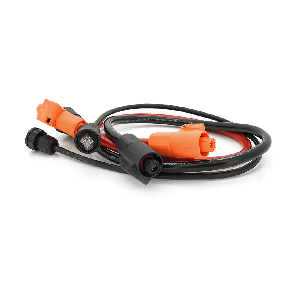 Комплект кабелей параллельного подключения питания и связи RW-M6.1-Cable (BK+OR) - № 2 Комплект кабелей параллельного подключения питания и связи RW-M6.1-Cable (BK+OR) - № 2