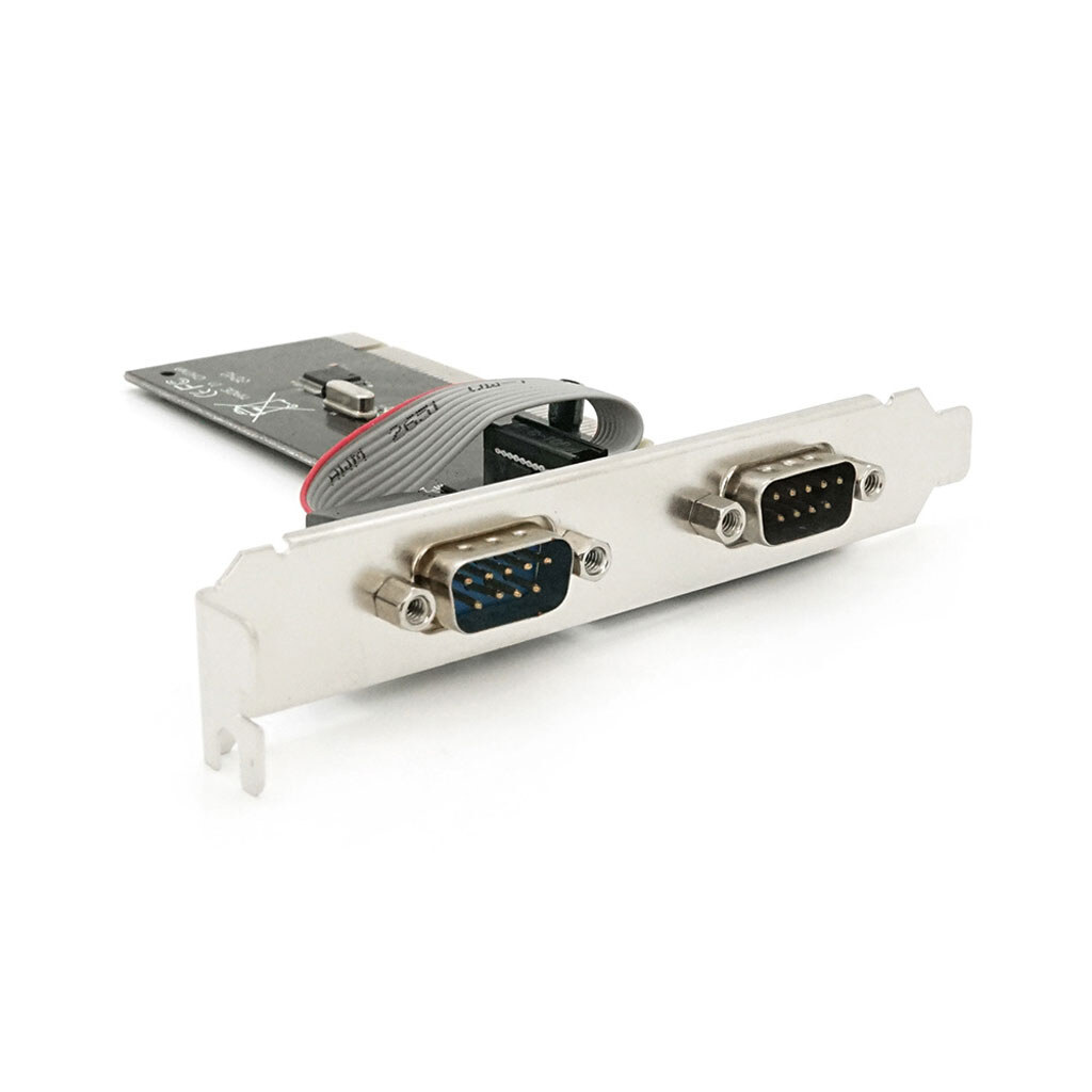 Контролер PCI=>RS232(9Pin)+RS232(9Pin), 2 порти, TX382B-2S, BOX - № 1 Контролер PCI=>RS232(9Pin)+RS232(9Pin), 2 порти, TX382B-2S, BOX - № 1