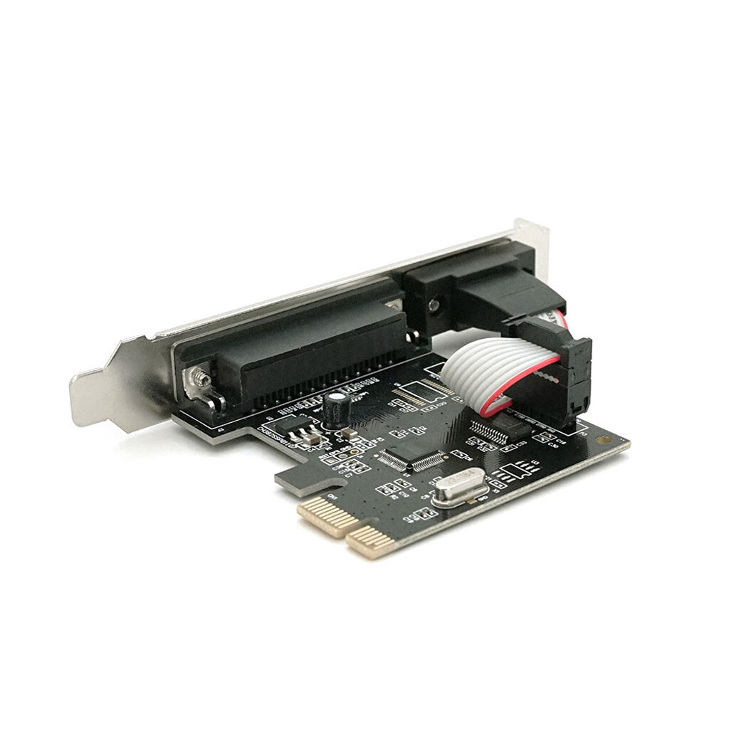 Контроллер PCI-Е=>RS232(9Pin)+LPT(25Pin), TX382A, BOX - № 3 Контроллер PCI-Е=>RS232(9Pin)+LPT(25Pin), TX382A, BOX - № 3