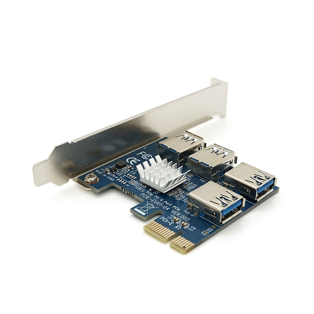 Контролер PCI-Е => USB 3.0, 4 порта, 5Gbps, OEM - № 2 Контролер PCI-Е => USB 3.0, 4 порта, 5Gbps, OEM - № 2