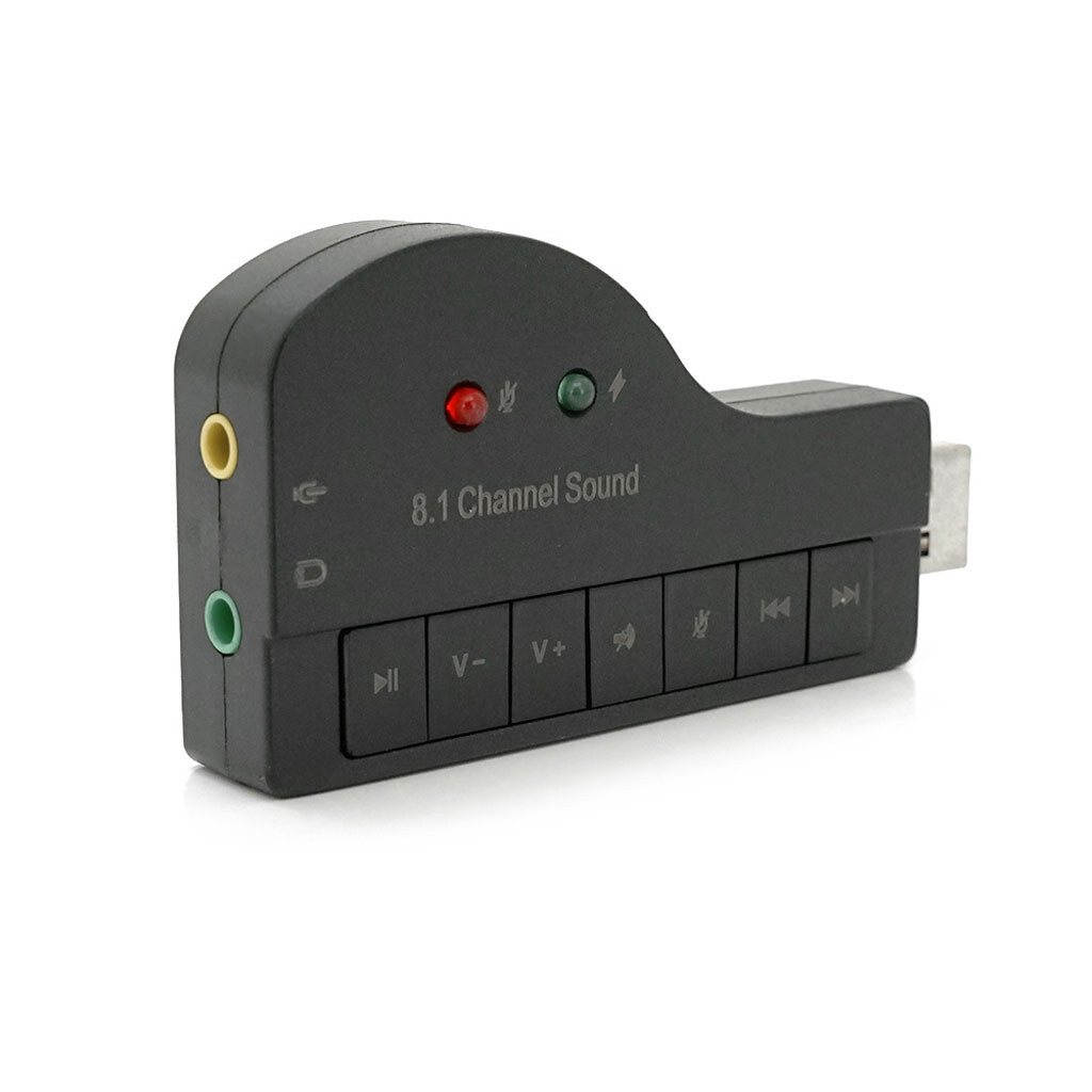 Контролер USB-sound card (8.1) 3D sound (Windows 7 ready), Blister - № 1 Контролер USB-sound card (8.1) 3D sound (Windows 7 ready), Blister - № 1
