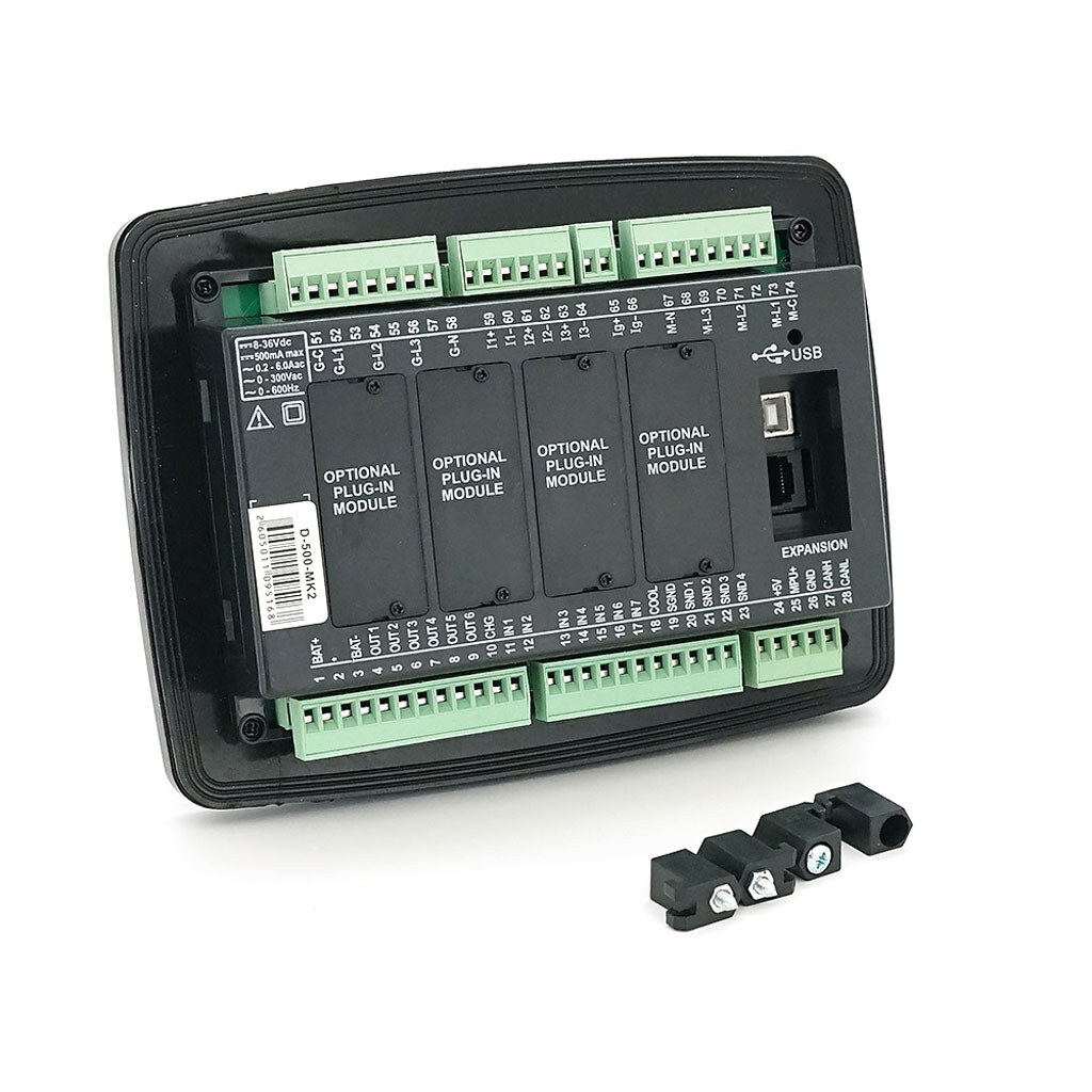 Контролер генератора DATAKOM D-500 MK2 програмований, USB, RS-485, LAN. 9 to 36VDC - № 2 Контролер генератора DATAKOM D-500 MK2 програмований, USB, RS-485, LAN. 9 to 36VDC - № 2