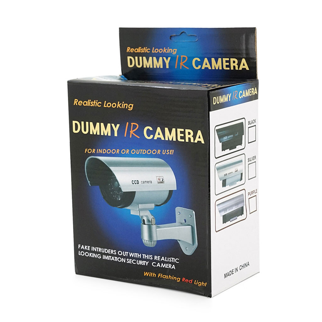 Муляж наружной камеры DUMMY IR, С красным светодиодом,Black, Q50 - № 2 Муляж наружной камеры DUMMY IR, С красным светодиодом,Black, Q50 - № 2
