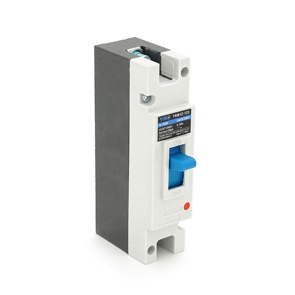 Однополюсный автомат постоянного тока YRM1Z-125 DC MCCB 1P 100A 250VDC - № 2 Однополюсный автомат постоянного тока YRM1Z-125 DC MCCB 1P 100A 250VDC - № 2
