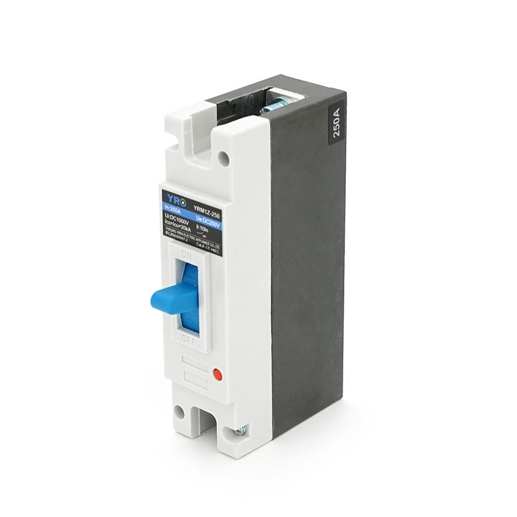 Однополюсный автомат постоянного тока YRM1Z-250 DC MCCB 1P 250A 250VDC, 2 штуки в упаковке, цена за 1 штуку - № 1 Однополюсный автомат постоянного тока YRM1Z-250 DC MCCB 1P 250A 250VDC, 2 штуки в упаковке, цена за 1 штуку - № 1