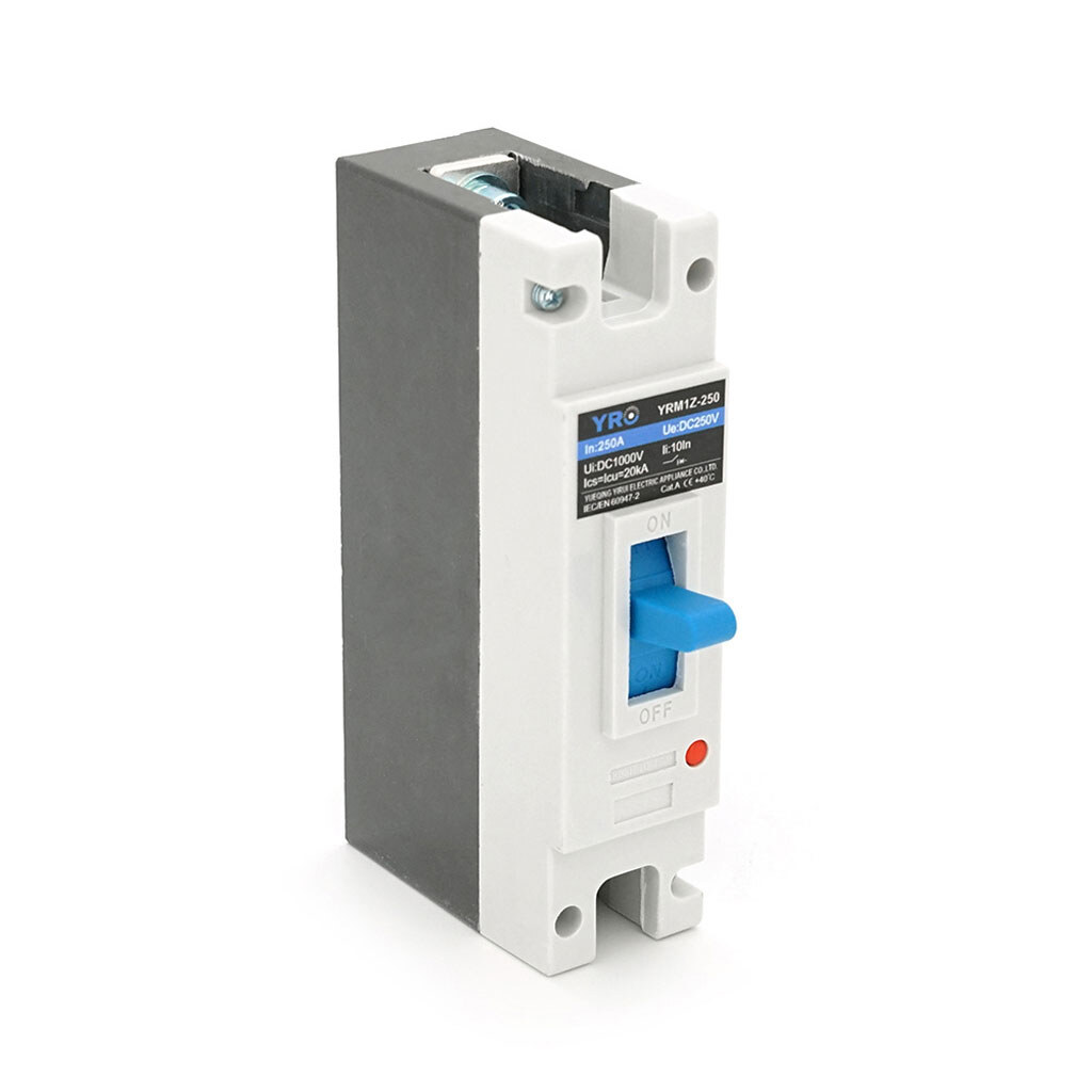 Однополюсный автомат постоянного тока YRM1Z-250 DC MCCB 1P 250A 250VDC, 2 штуки в упаковке, цена за 1 штуку - № 2 Однополюсный автомат постоянного тока YRM1Z-250 DC MCCB 1P 250A 250VDC, 2 штуки в упаковке, цена за 1 штуку - № 2