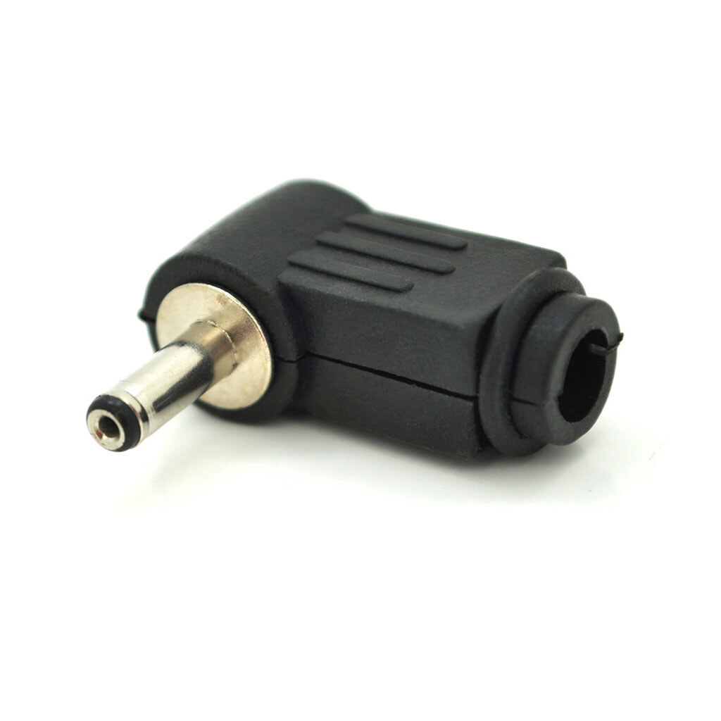 Переходник DC 3.5x1.1mm(папа) под пайку, штекер 90° - № 1 Переходник DC 3.5x1.1mm(папа) под пайку, штекер 90° - № 1